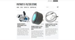 Desktop Screenshot of patriotfilterstore.com